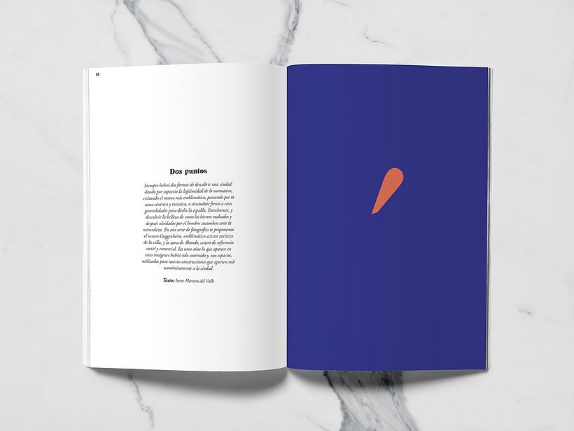 Ápice — logotipo tipográfico naranja - Diseño editorial