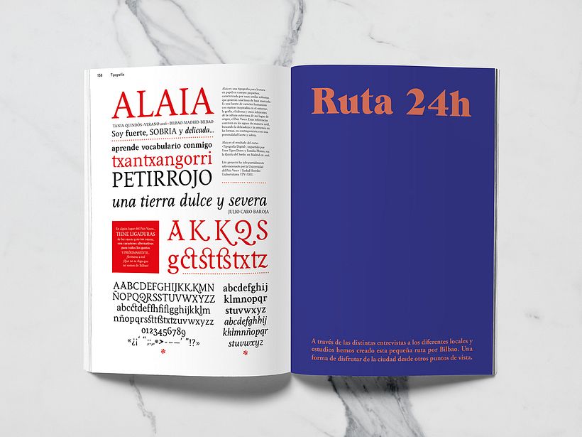 Ápice — logotipo tipográfico naranja - Diseño editorial