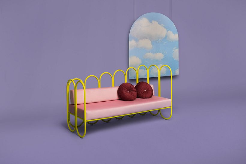 Arco: mobiliario estilo años 70 de Masquespacio 5