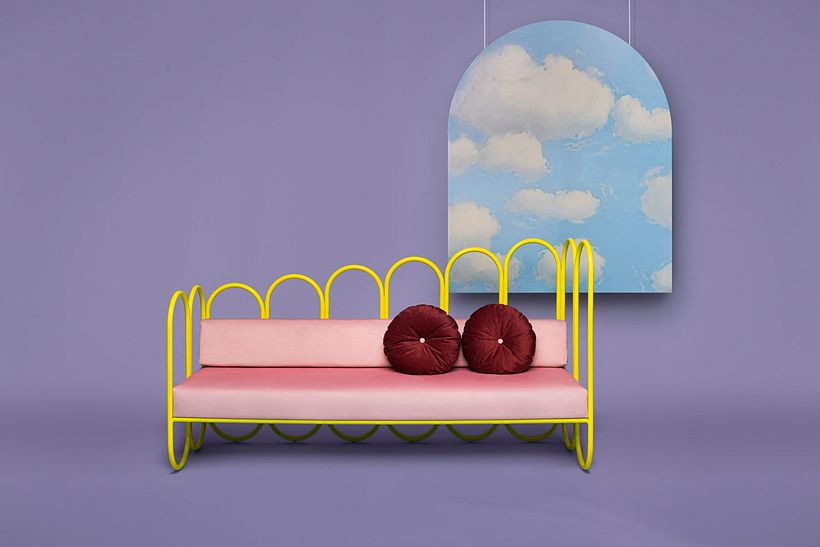Arco: mobiliario estilo años 70 de Masquespacio 7