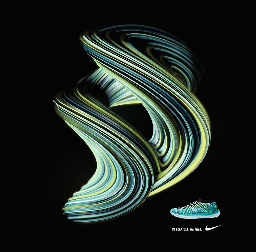 BE FLEXIBLE, BE FREE. NIKE -1