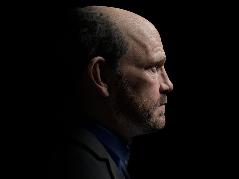 John Malkovich portrait 3