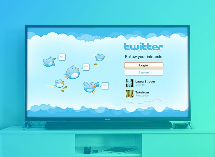 Twitter App para Smart TV 1