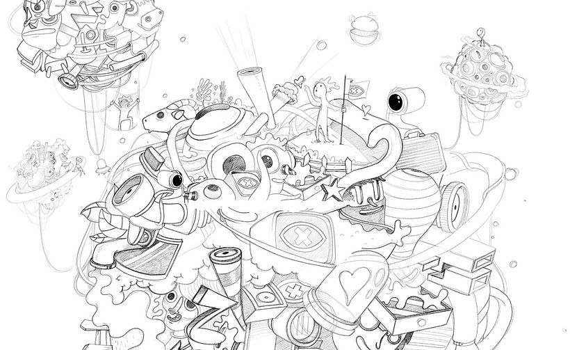 Las ilustraciones de Óscar Lloréns para Gran Hermano 15