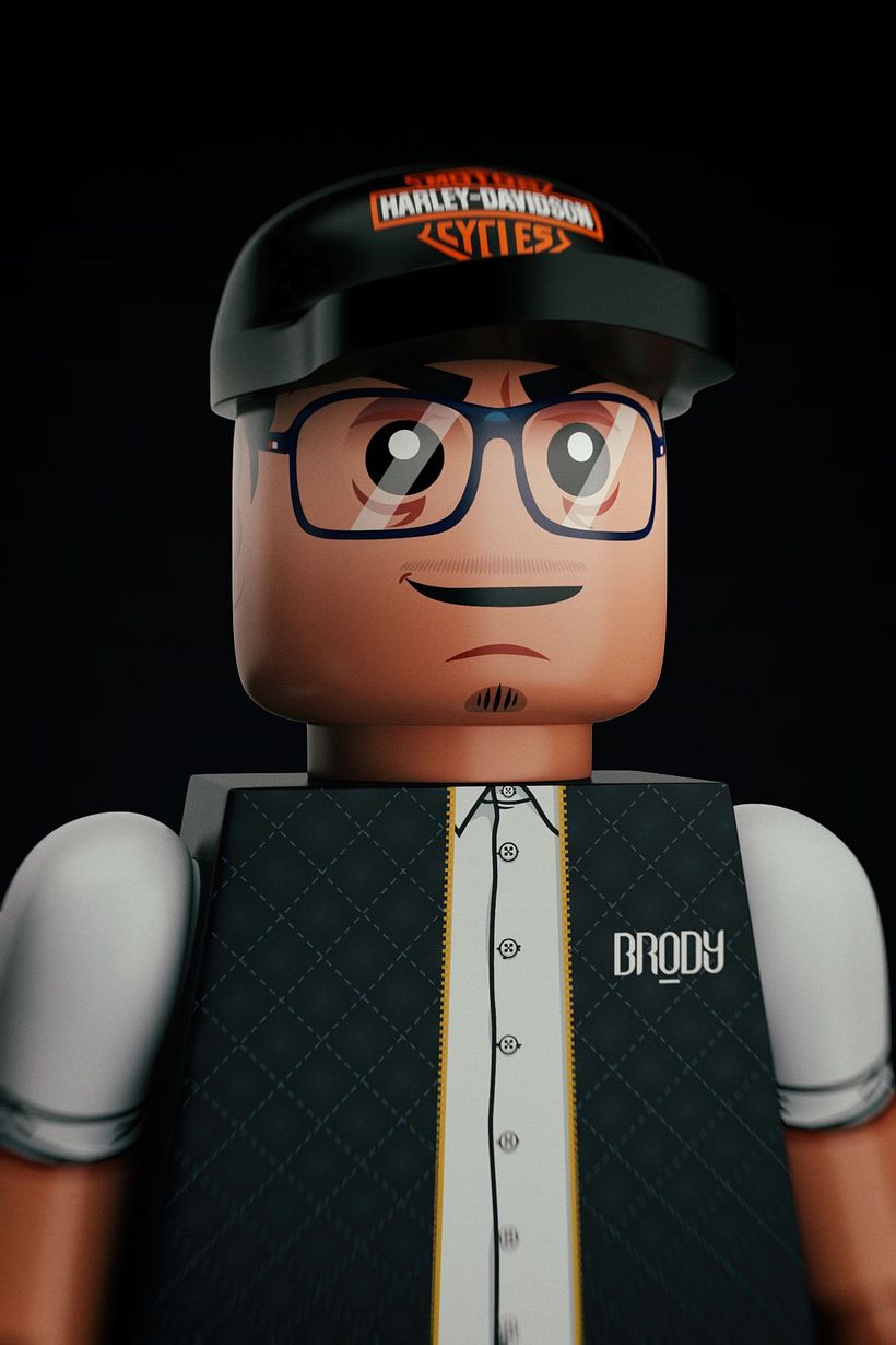 Self Portrait - lego style -1