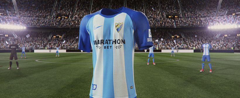 NIKE & Malaga CF .: new kit 2017-2018 :. 5
