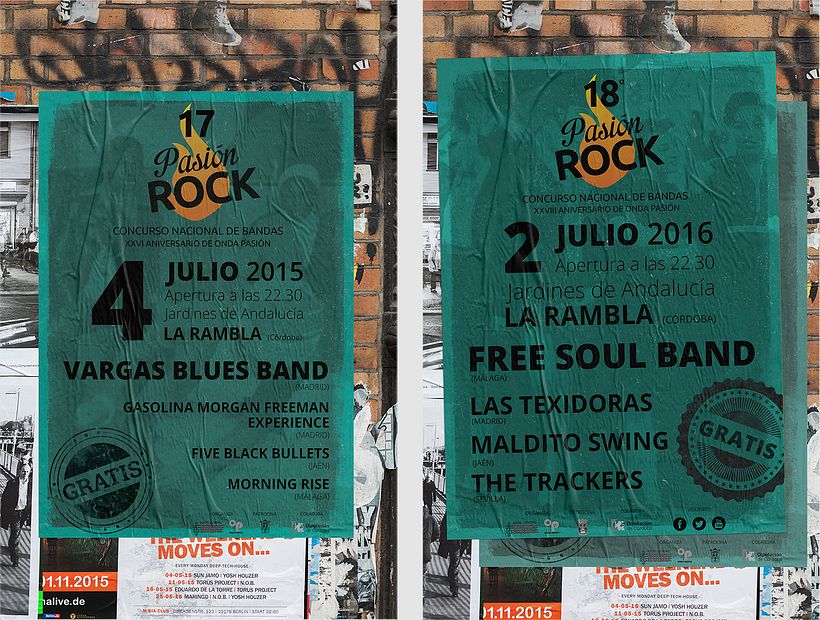 Pasión Rock Festival - Publicidad