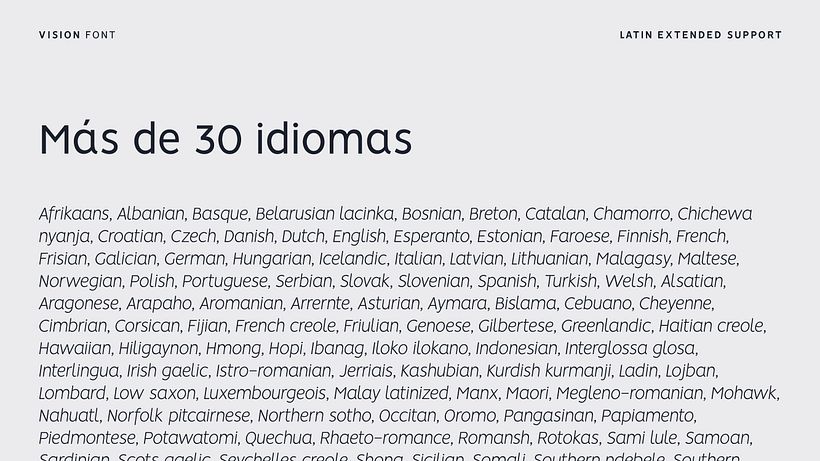 VISION - FREE FONT FAMILY  5