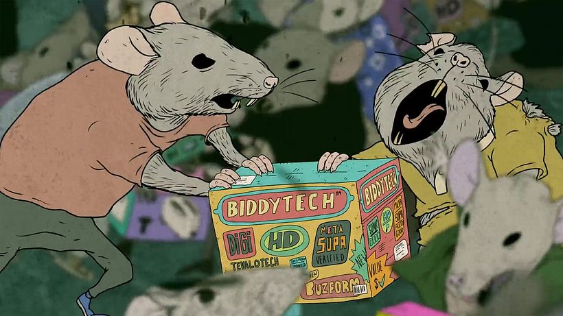 Happiness: la animación como crítica social 5