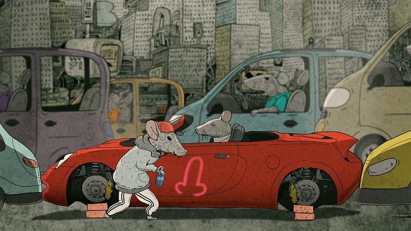 Happiness: la animación como crítica social 7