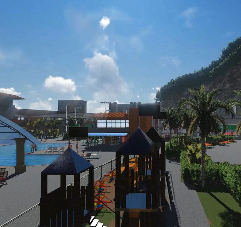 Diseño Complejo Deportivo y Recreacional "Club Italo Vzlano de Oriente CIVO" 7