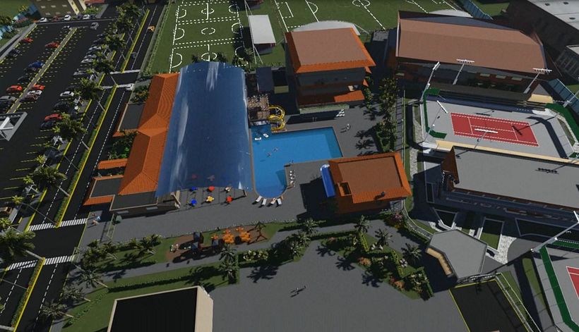 Diseño Complejo Deportivo y Recreacional "Club Italo Vzlano de Oriente CIVO" 8