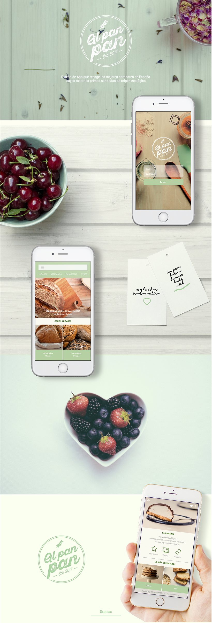 Diseño de App que recoge los mejores Obradores de España  -1