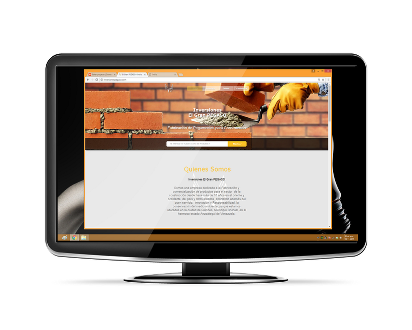 Web Inversiones PEGASO, Responsive 2