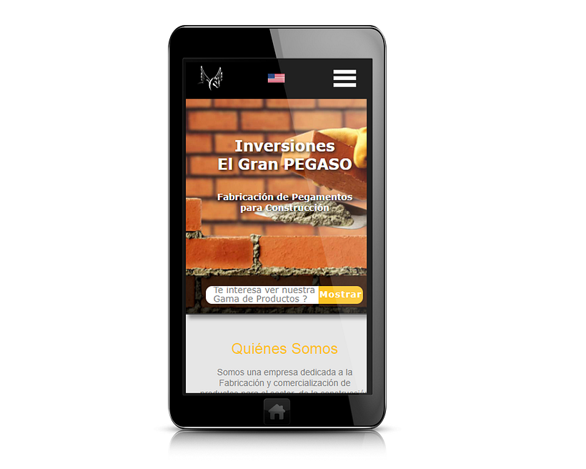 Web Inversiones PEGASO, Responsive 4
