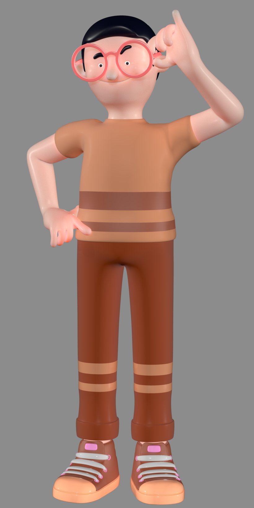 Mi Proyecto del curso: Rigging: articulación corporal de un personaje 3D  2
