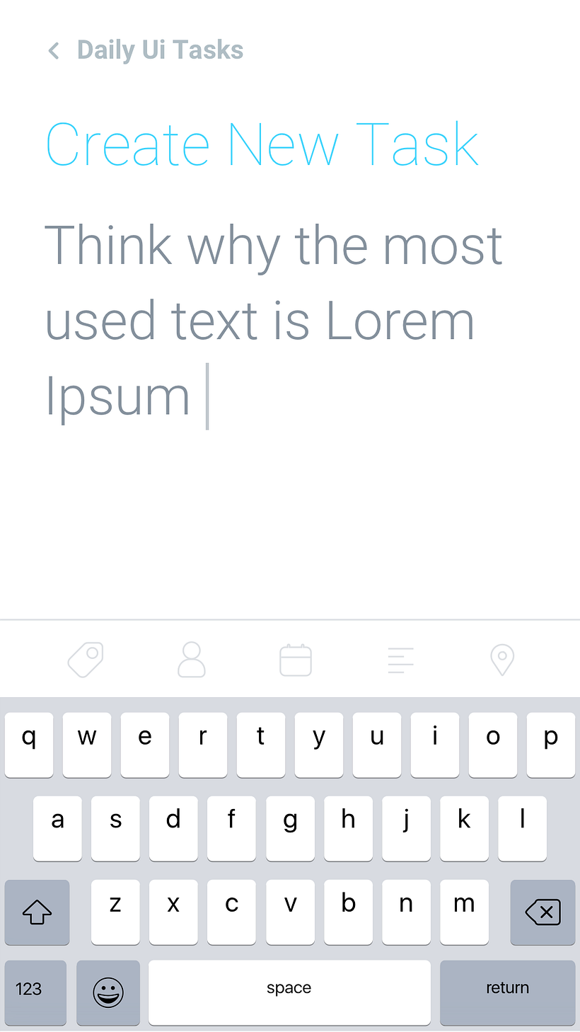 TinyTask UI Proposal 3