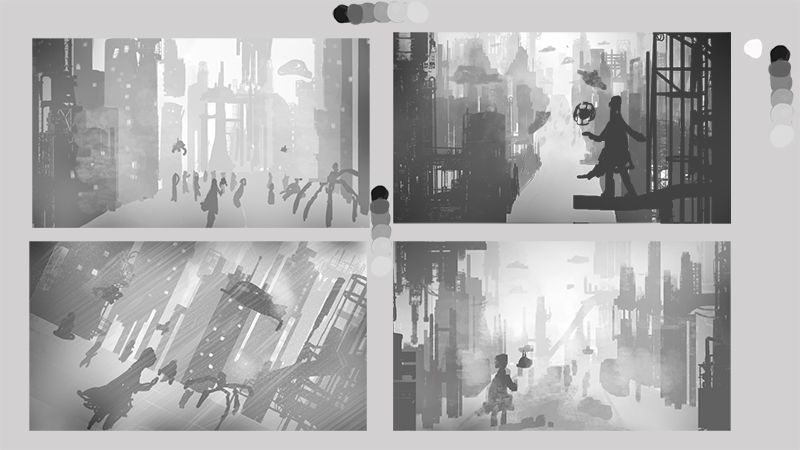 Mi Proyecto del curso: Iniciación al concept art: diseñando el futuro -1