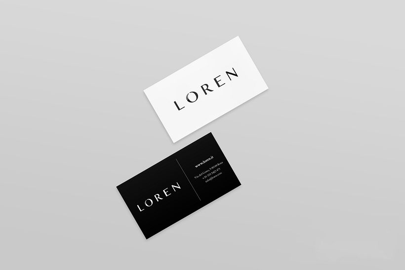 Logo e Identidad - LOREN 8