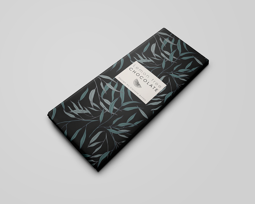 Lemon tree chocolate pattern 0