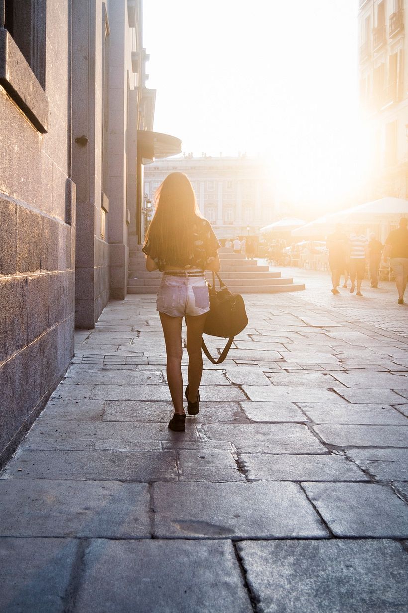 FOTOGRAFÍAS DE MODELO EN EL PALACIO REAL DE MADRID  5