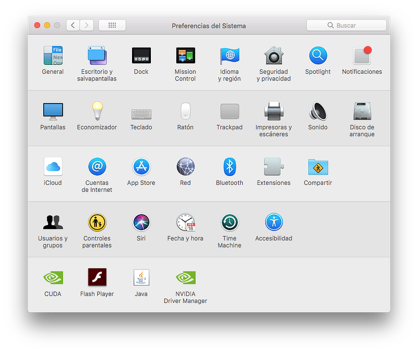 Problema CUDA + High Sierra 1