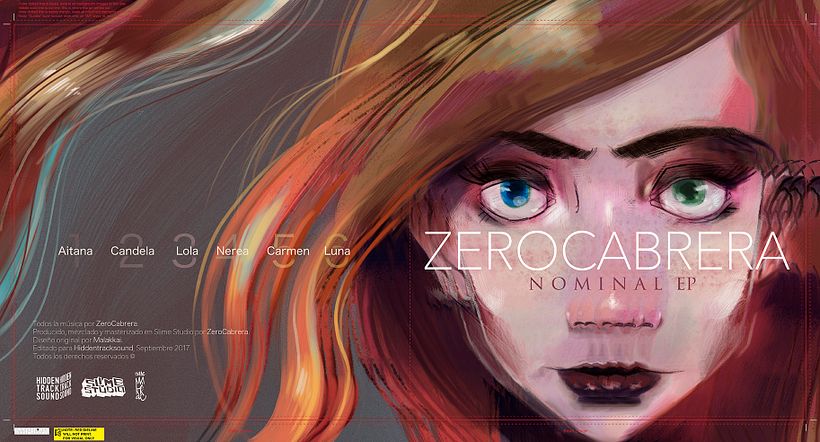 Zero Cabrera Nominal ep Cover 1