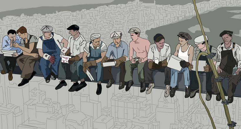 Cuadros personalizados - Ilustración vectorial