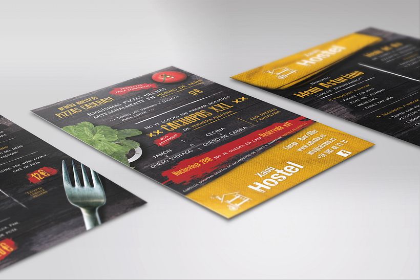 Flyer para restaurante 1