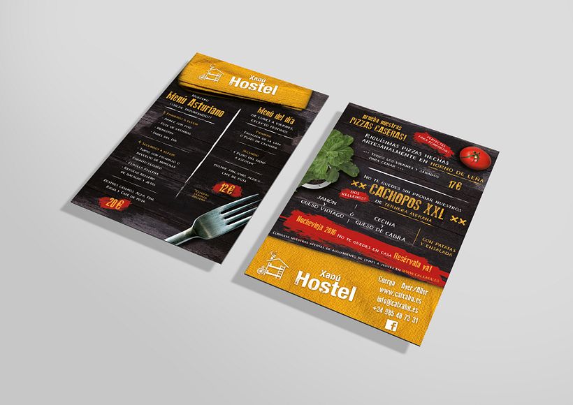 Flyer para restaurante 0