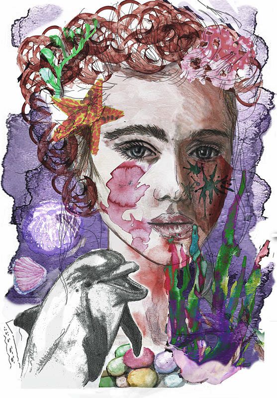 "Mujer - mar" 0
