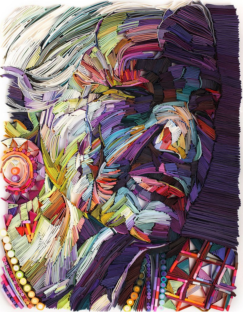 Los impresionantes retratos de papel de Yulia Brodskaya 1