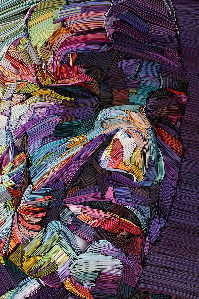 Los impresionantes retratos de papel de Yulia Brodskaya 9
