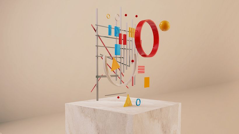 Mi Proyecto del curso: Introducción exprés al 3D: de cero a render con Cinema 4D 6