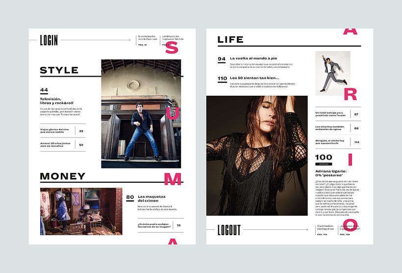 Diseño Mine Magazine Nº34 8