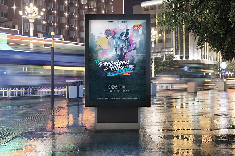 Poster "Portadores de Vida y Esperanza" 1