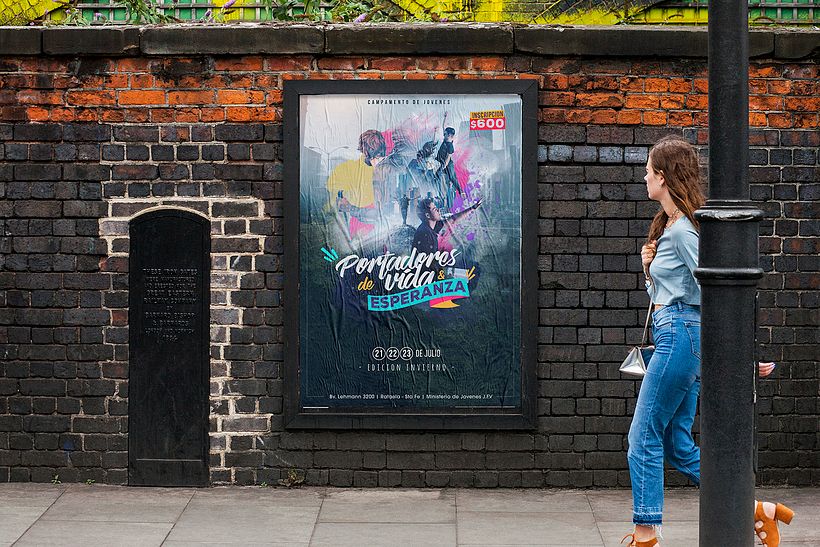 Poster "Portadores de Vida y Esperanza" 2