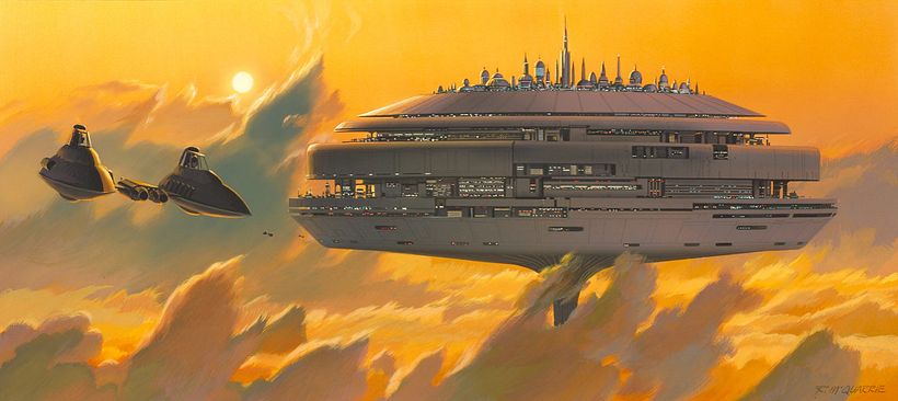 Así sería 'Star Wars' según el concept art original de Ralph McQuarrie  9