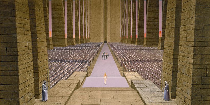 Así sería 'Star Wars' según el concept art original de Ralph McQuarrie  20