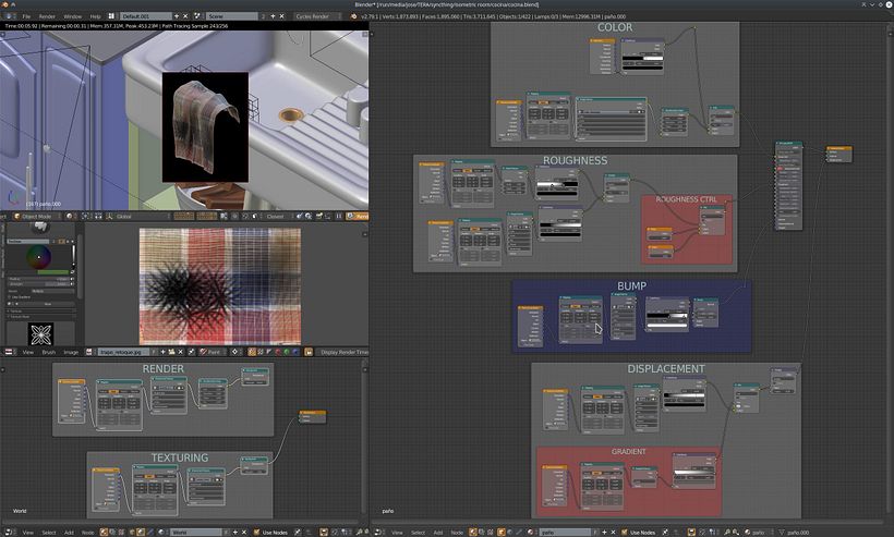 Vintage kitchen - Isometric 1