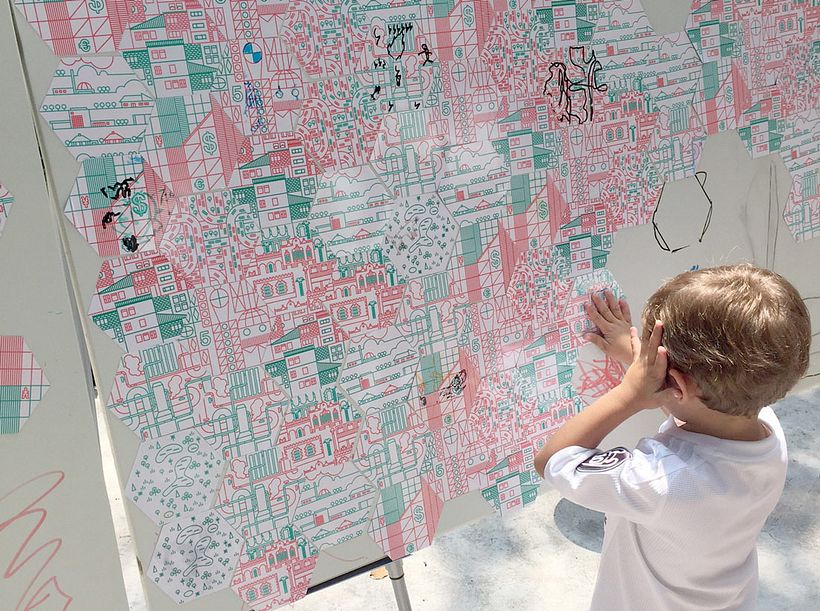 Ilustración y diseño urbanístico para niños 5