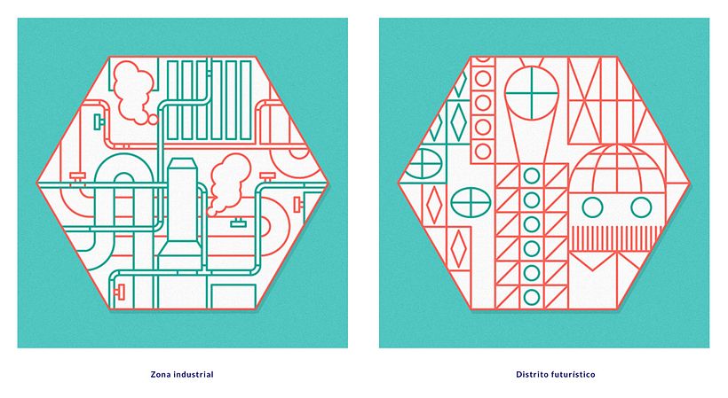 Ilustración y diseño urbanístico para niños 6