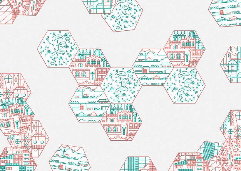 Ilustración y diseño urbanístico para niños 9