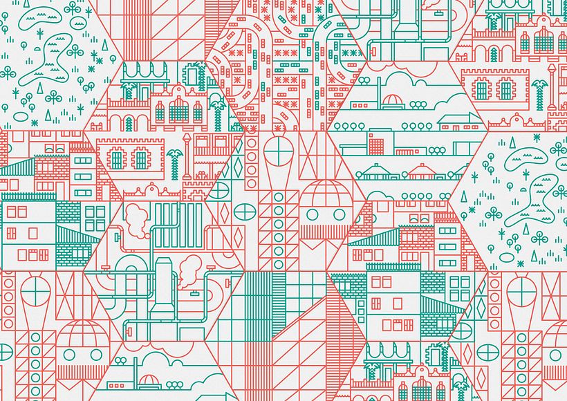 Ilustración y diseño urbanístico para niños 11