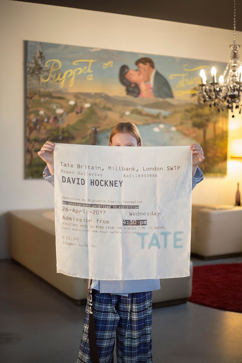    Compré postales de David Hockney 10