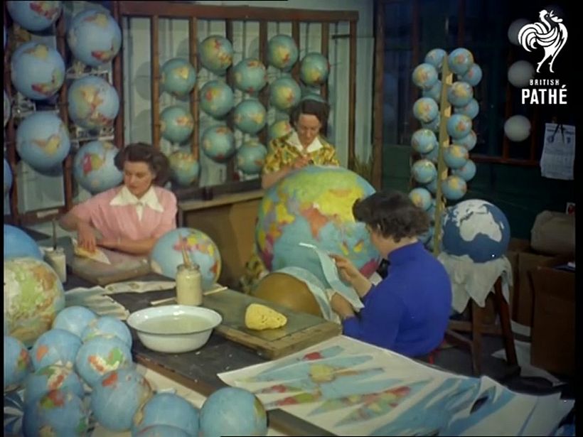 ¿Cómo se hacían los globos terráqueos? 3