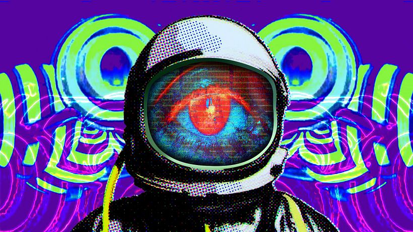 "Trippin'" de Magical Colors. Mi Proyecto del curso: Movimiento retro en After Effects 4