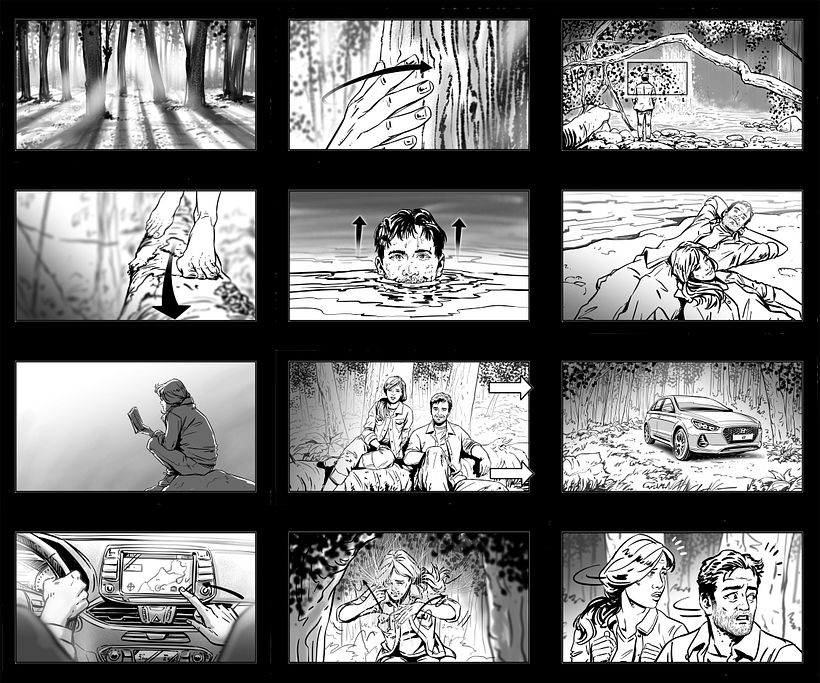 Shooting Board - Hyundai 'The Basics' (Ad) 1
