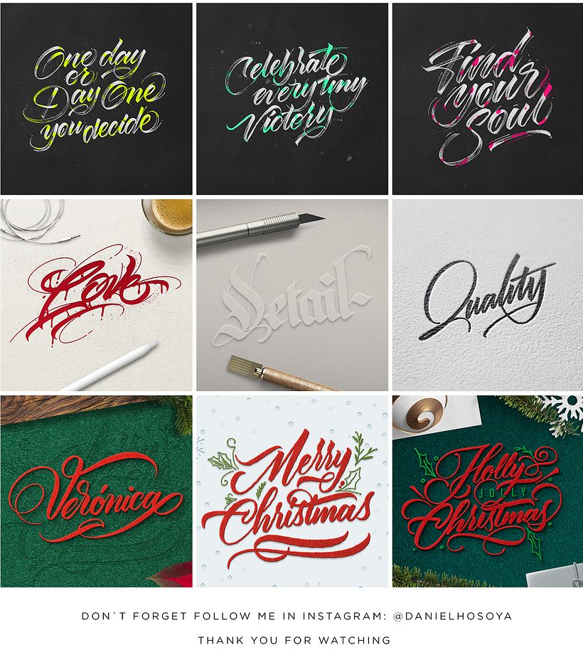 Lettering & Caligrafía 2017 8