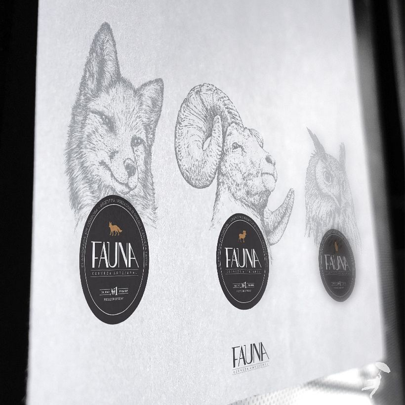 Identidad: Cerveza FAUNA 1